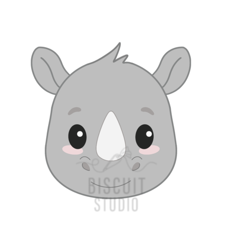 Rhino Cookie Cutter