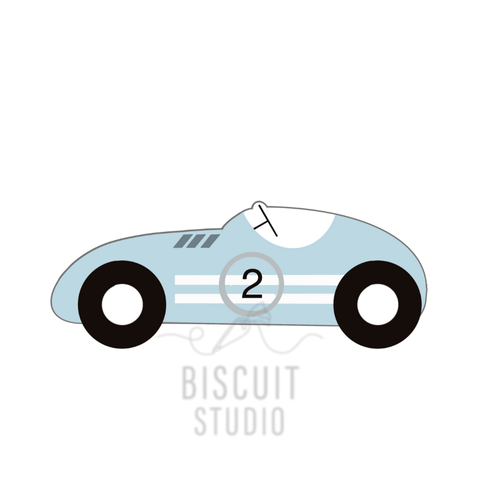 Racing Car Cookie Cutter