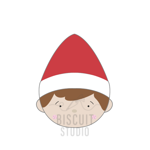 Elf wearing a red hat cutter by Biscuit Studio