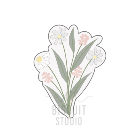 Daisy Bunch Cookie Cutter