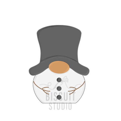Gnome Snowman Cookie Cutter