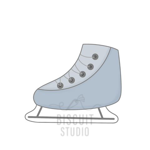 Ice Skating Boot Cookie Cutter