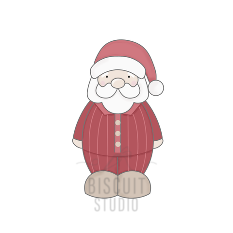 Bed Time Santa Cookie Cutter