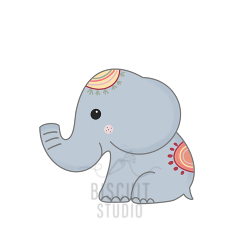 Diwali elephant Cookie Cutter
