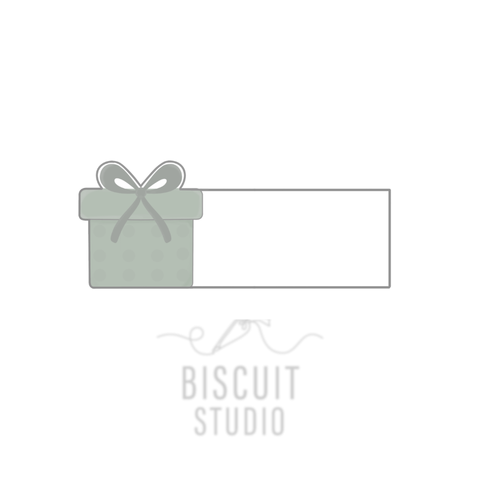 Name plaque Cookie Cutter