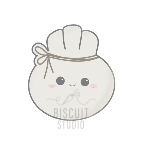 Dumpling with string Cookie Cutter