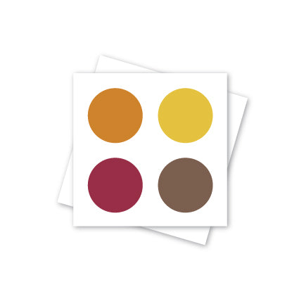 PYO colour palettes - Autumn Pack of 10