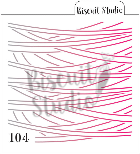 Bandage cookie stencil