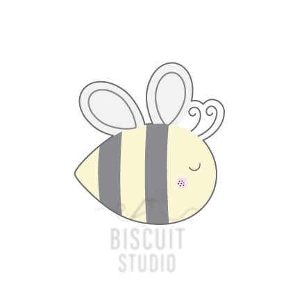 Bee cookie cutter