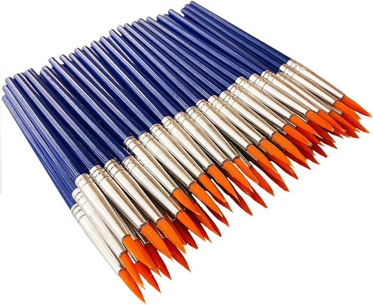 Mini paint brushes - pack of 25