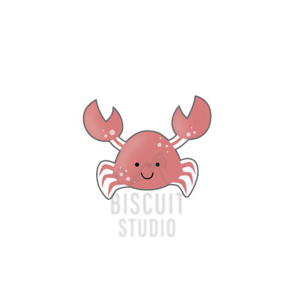 Mini crab cookie cutter