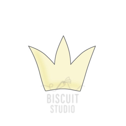 Crown cookie cutter