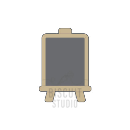 Easel Cookie Cutter