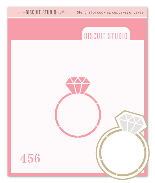 Engagement ring stencil cutter set