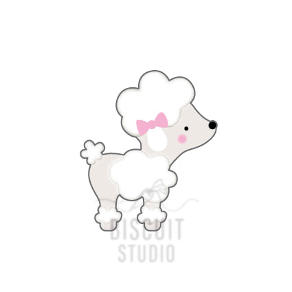 French poodle cookie cutter