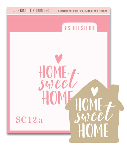 Home sweet home Cutter & Stencil Set