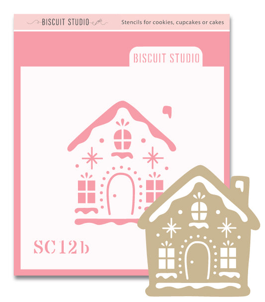Gingerbread house 2 stencils & Cutter set