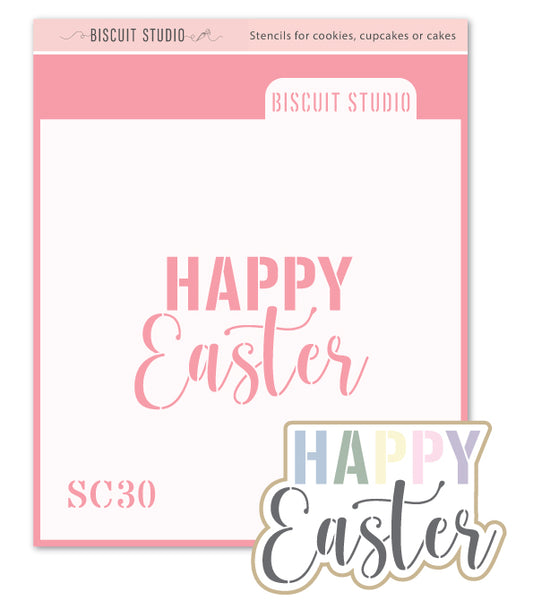Happy Easter Cutter & Stencil Set