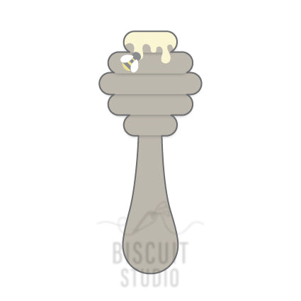 Honey stick cookie cutter