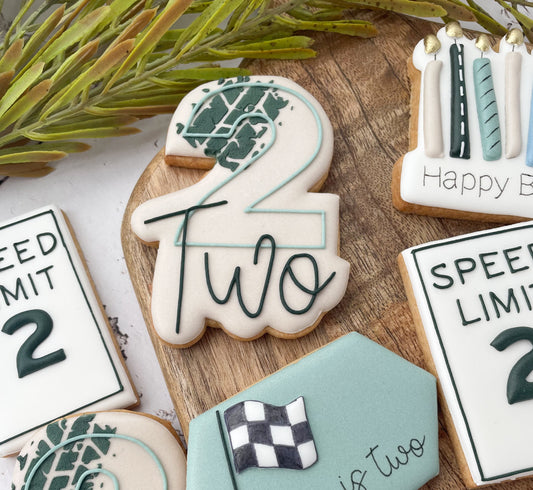 Number two cutter / stencil set