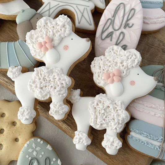 French poodle cookie cutter
