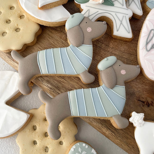 French Sausage Dog cookie cutter