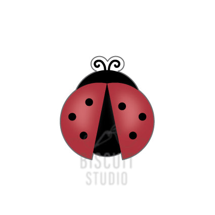 Lady bug cookie cutter