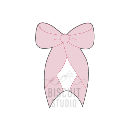 Long Ribbon Bow Cookie Cutter