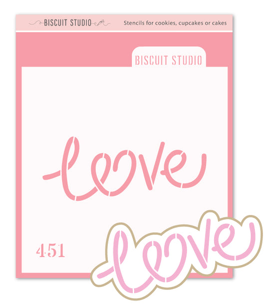 Love Cutter & Stencil Set