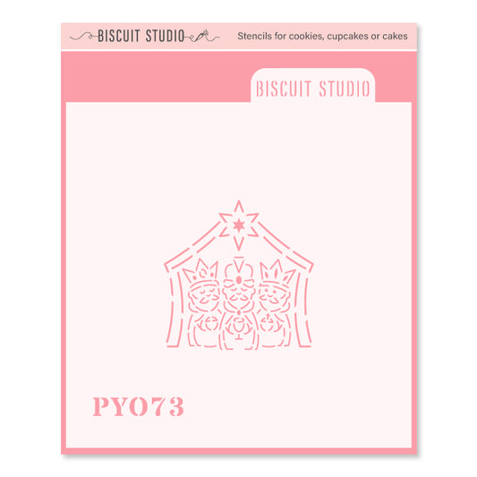 The three wisemen PYO cookie stencil