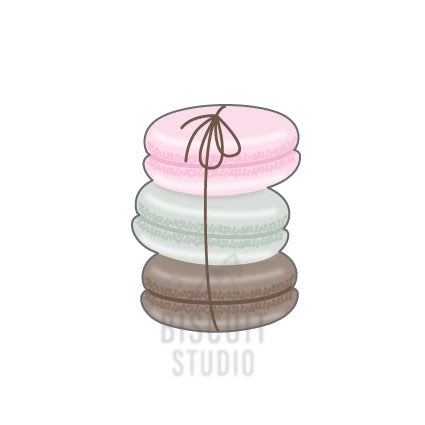 Macarons cookie cutter