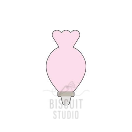 Piping bag Cookie Cutter