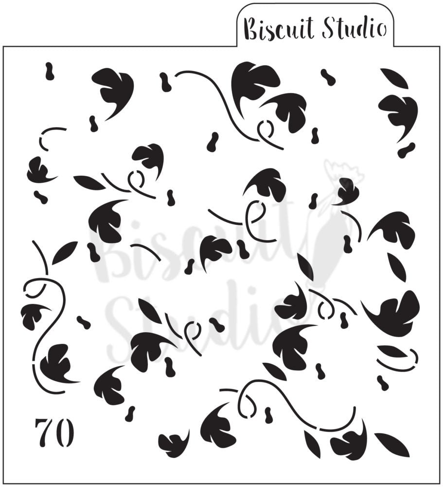 Pumpkins Background cookie stencil 2 set