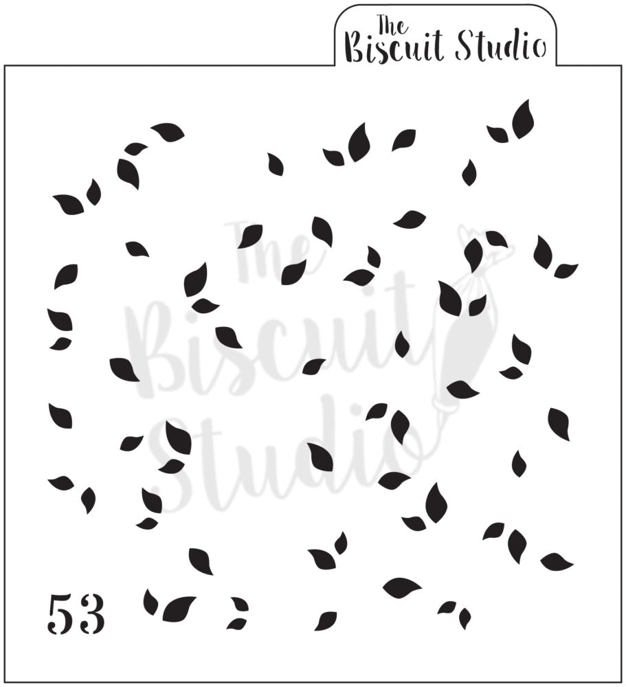 Mixed Rose cookie stencil set (2 stencils)