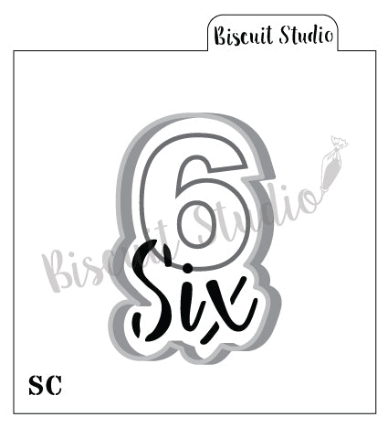 Number six cutter / stencil set