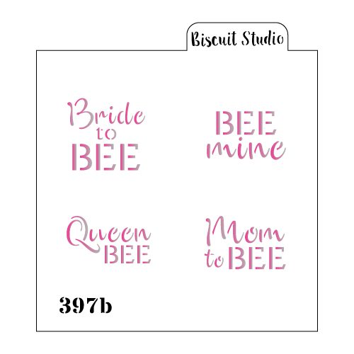 To bee...sayings stencil (set of 2)