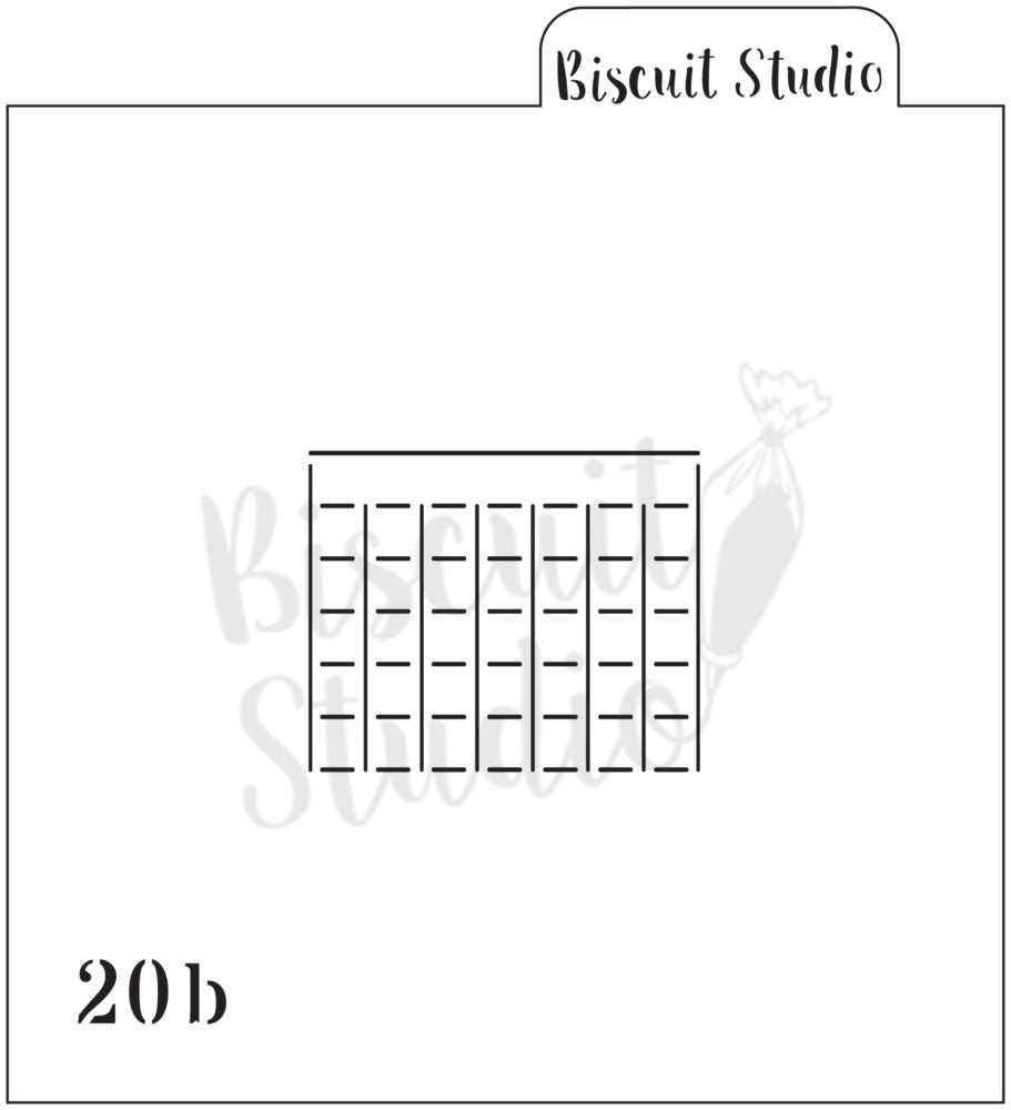 Save the date cookie stencil