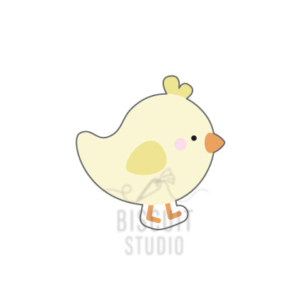 Side chick cookie cutter