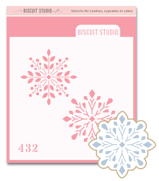 Snowflake Cutter & Stencil Set