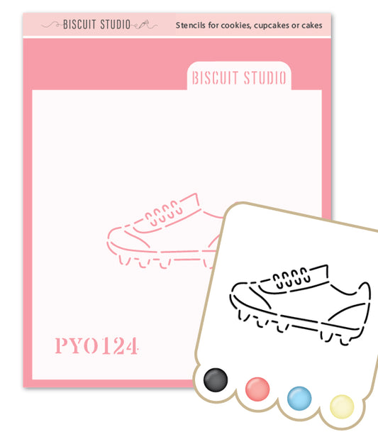 Football / rugby boot Cookie Stencil