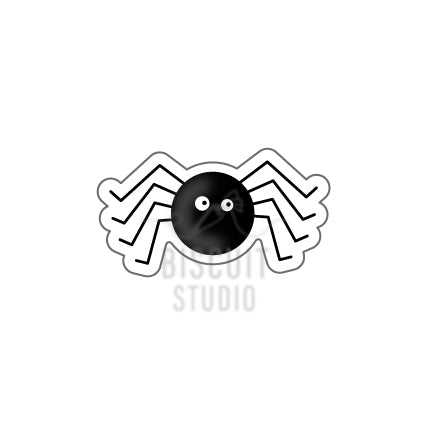Spider cookie cutter by Biscuit Studio is adorable and perfect for a halloween party or spooky event