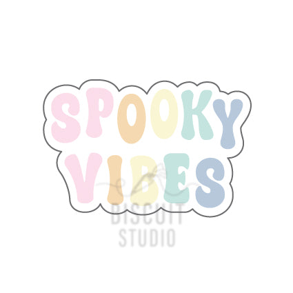 Spooky vibes cookie cutters