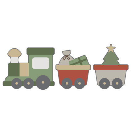 Train Cookie Cutter set of 3