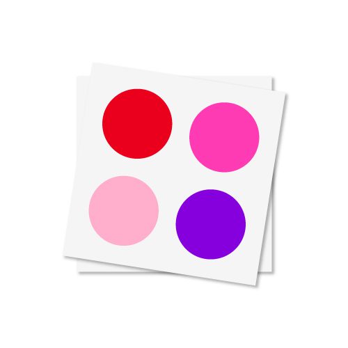PYO colour palettes - unicorn Pack of 10