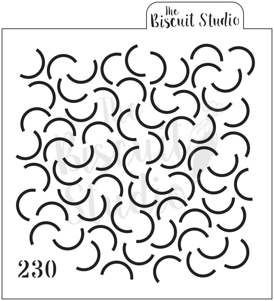 Watermelon background cookie stencil (3 set)