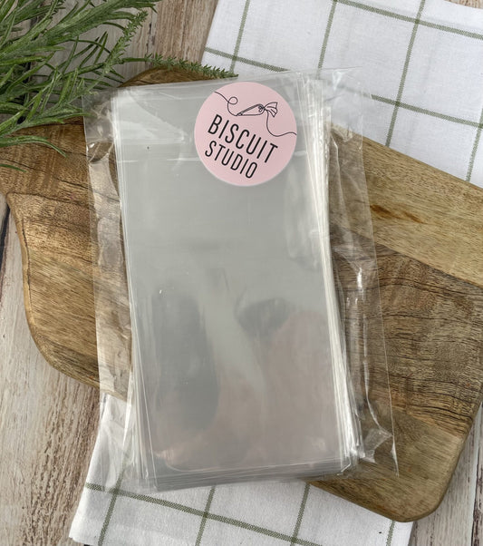 Clear polyprop bags 100mm x 200mm