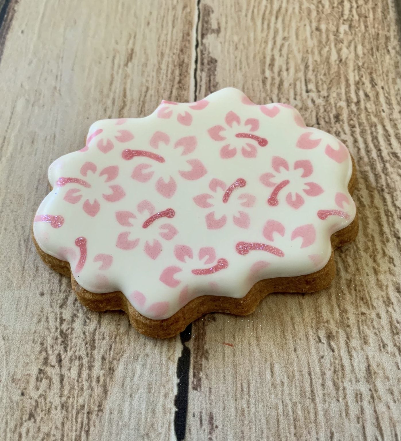 *Hibiscus cookie stencil 2 set