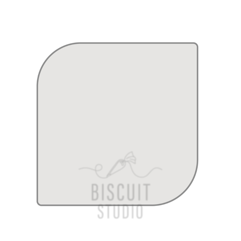 Royal plaque cookie cutter