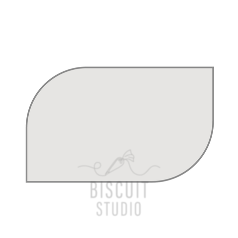 Rachel plaque cookie cutter