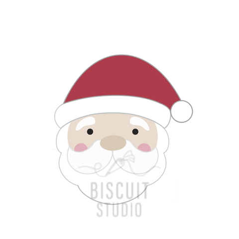 Father Christmas Face Cookie Cutter